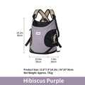 Pet Front Carry Chest Backpack – Stylish, Secure & Super Comfortable for Outdoor Adventures